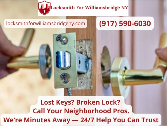 24-7 Emergency Door Lock Services in Williamsbridge,Bronx, NY