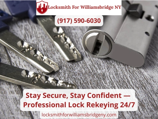 Lock Rekeying Services in Williamsbridge, Bronx NY