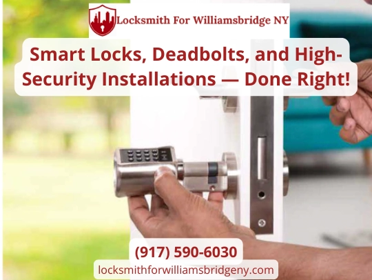 Residential Door Lock Installation Services in Williamsbridge, Bronx NY