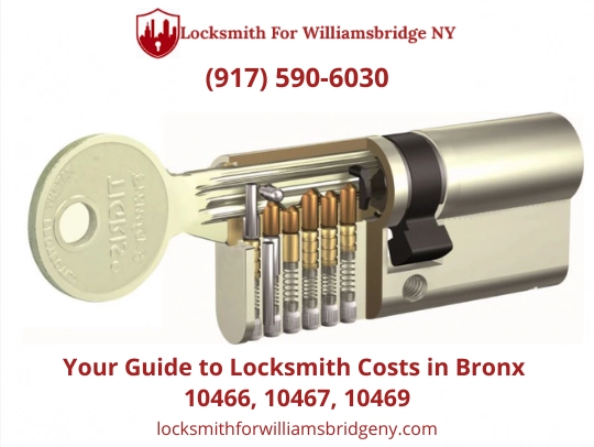 Locksmith Cost List for Williamsbridge, Bronx, NY